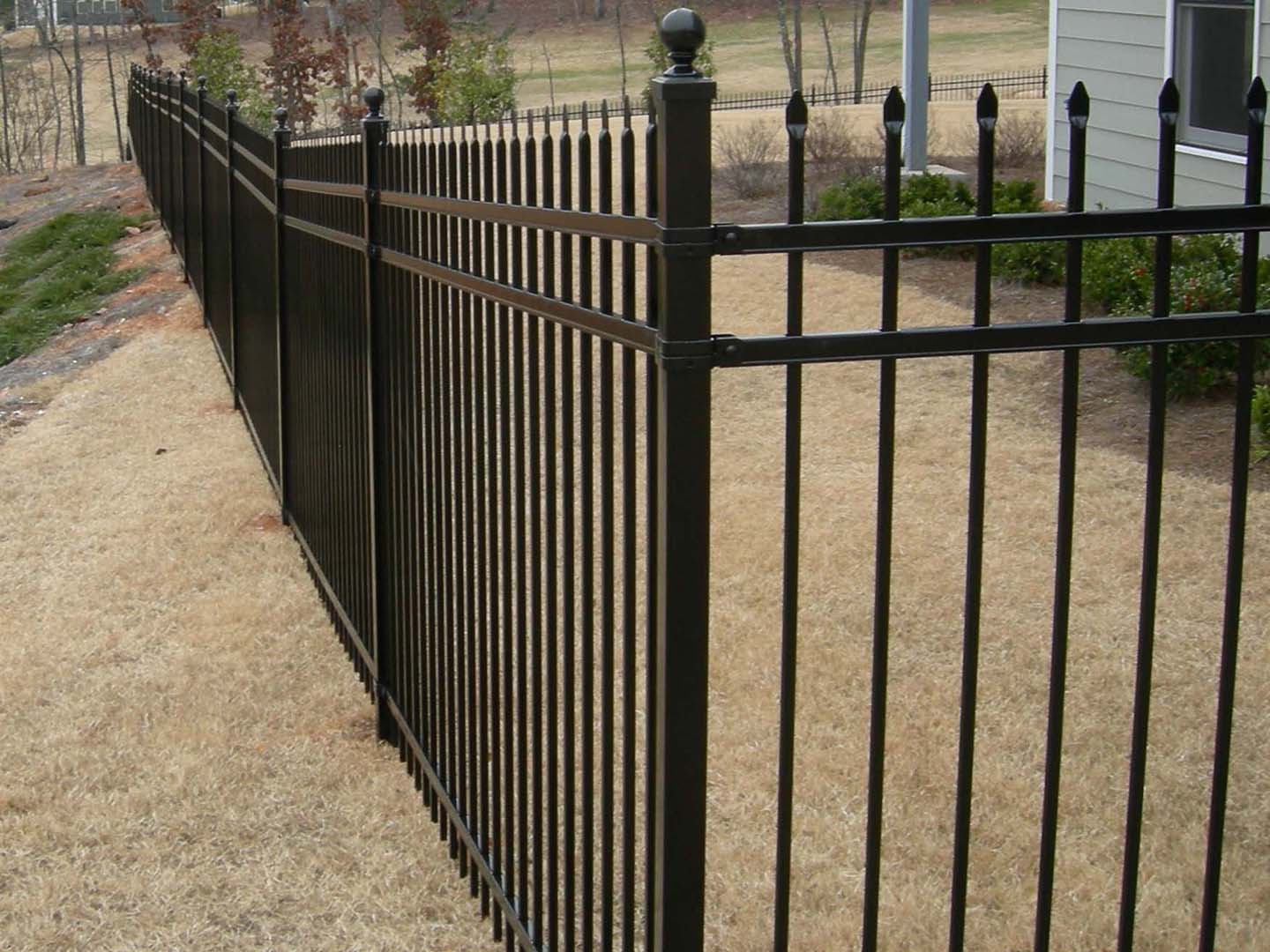 Photo of an aluminum fence in Atlanta, GA