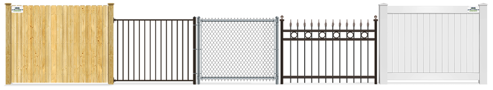 Forsyth County residential and commercial fencing options