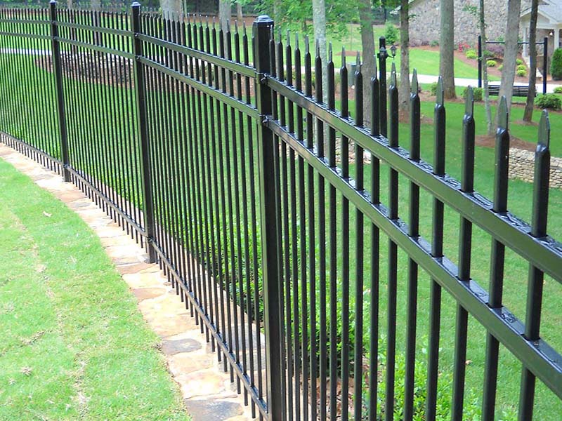 Pool Fence Example in Milton Georgia