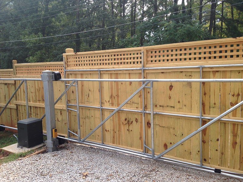 Atlanta GA Wood Privacy Fence