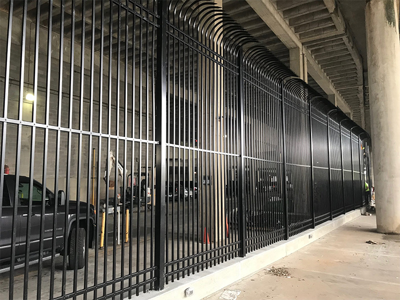 Atlanta GA commercial security no climb fence contractor
